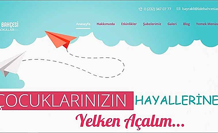 Anaokulu Web Site Tasarımı